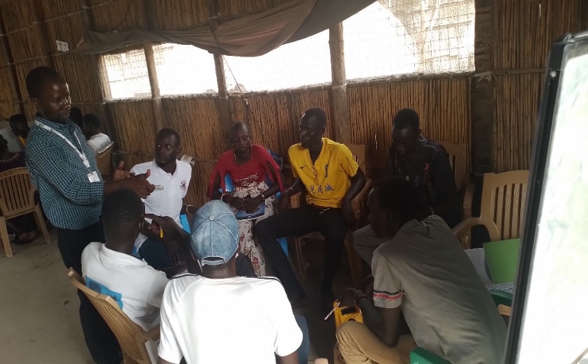 TOTs and master trainers after training closure, April 2023 — building the trainer pool for county-level classes.